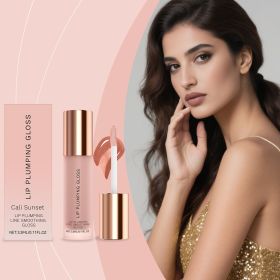 AMZ Hydrating Lip Gloss Nourishing and Moisturizing Lip Skin with Crystal Water-Light Glass Lips Lip Oil