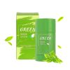 Green Tea Purifying Clay Stick Mask Face Mask for Acne-Oil Control Anti-Acne Eggplant Solid Fine Blackhead Remover-Deep Pore Cleanser-Improves Texture