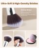 34-Piece Makeup Brush Set, Professional Brushes Kit for Foundation Blending Eyeshadow Concealer Blush - with Soft Bristles, Ergonomic Wood Handle