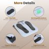 Cordless TENS & EMS Foot Massager - 10 Custom Modes, 50 Intensity - 4 Full Body Electrode Pads - Relieves Plantar Fasciitis, Numbness