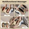 Shiatsu Foot Massager Electric Foot Massaging Machine Feet Kneading Massager with Auto/Manual Modes Heating Function 15Mins Auto Off 350° Rotable Supp
