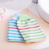Random Color 3 Pieces Body Exfoliating Gloves Exfoliating Mitts Bath Gloves