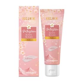 EELHOE Cherry Blossom Moisturizing Shower Gel Gently Cleanses The Body, Moisturizes And Moisturizes For A Long Time (Option: 100g-119g-6.49*1.57*1.57inch)