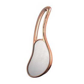 Portable Exfoliating Foot Grinder Heel Foot Rub (Color: Golden, OPTIONS: Nano)